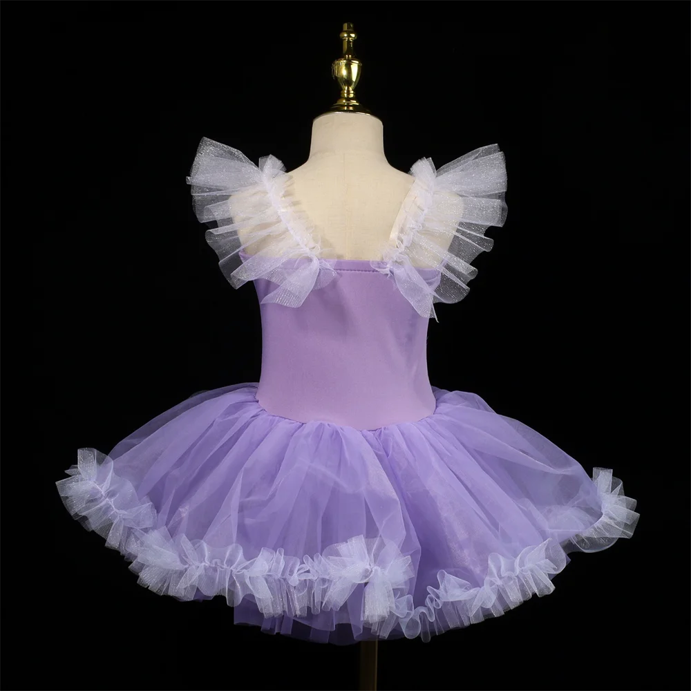 Costumes de spectacle sur scène pour filles, justaucorps de Ballet, vêtements de danse pour enfants, robe de princesse Tutu d'été pour enfants
