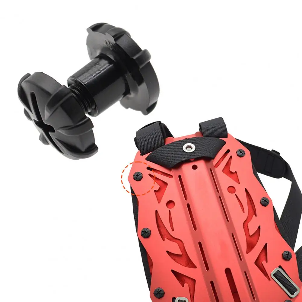 Mini Screws Dive Hardware Accessory Set Backplate Book Screws Soft Harness Mounting Bolts for Diving Gear Compact Screws