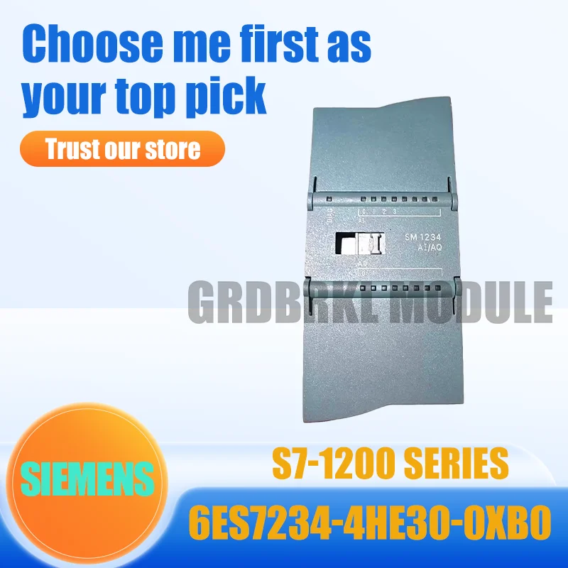 

Brand New Original SIEMENS 6ES7234-4HE30-0XB0 6ES7 234-4HE30-0XB0 S7-1200 Analog Input Output Module