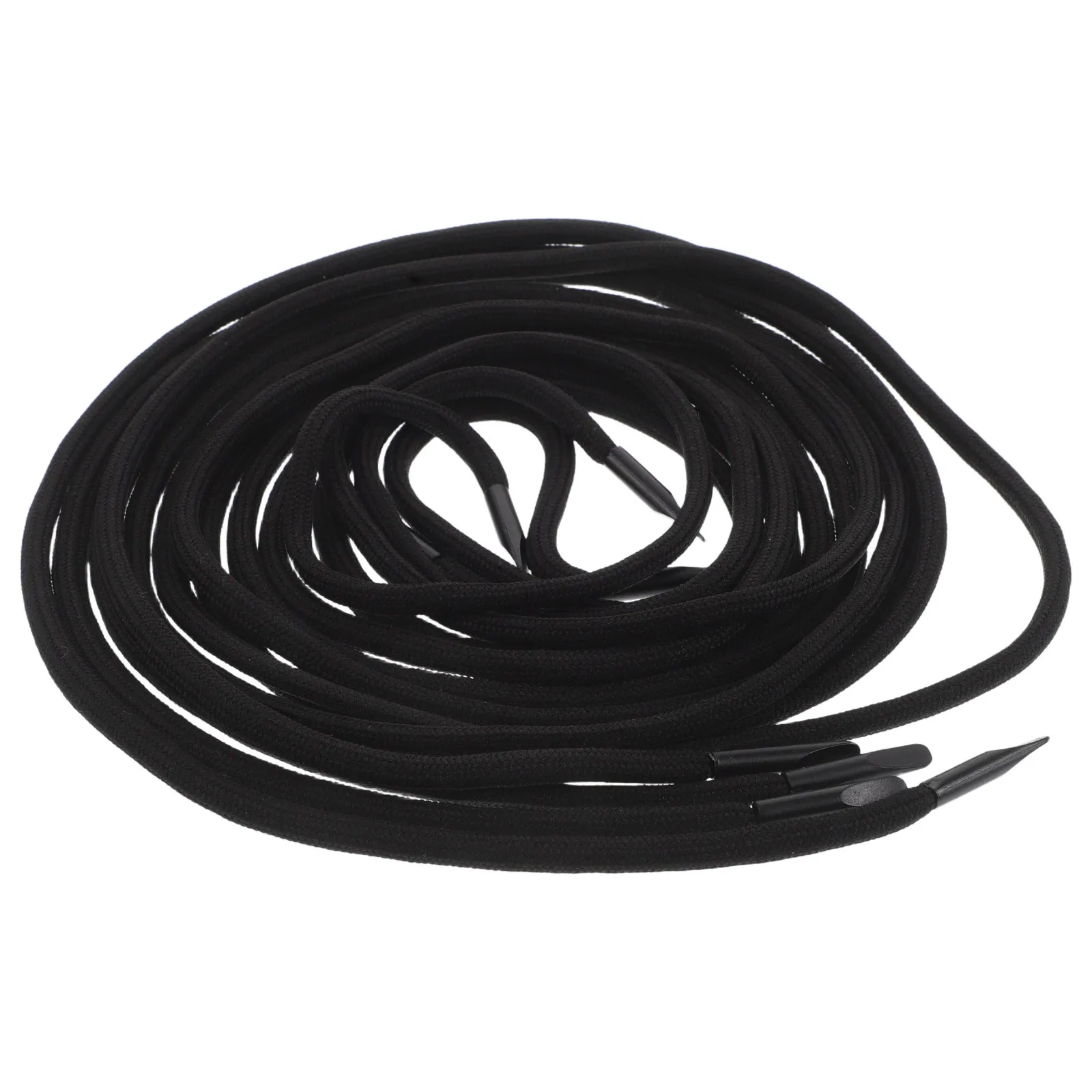 

4pcs Drawstring Replacement For Pants Hoodies Sweatshirts Black Cord Adjustable Durable Repair String Handicraft Sewing Supplies