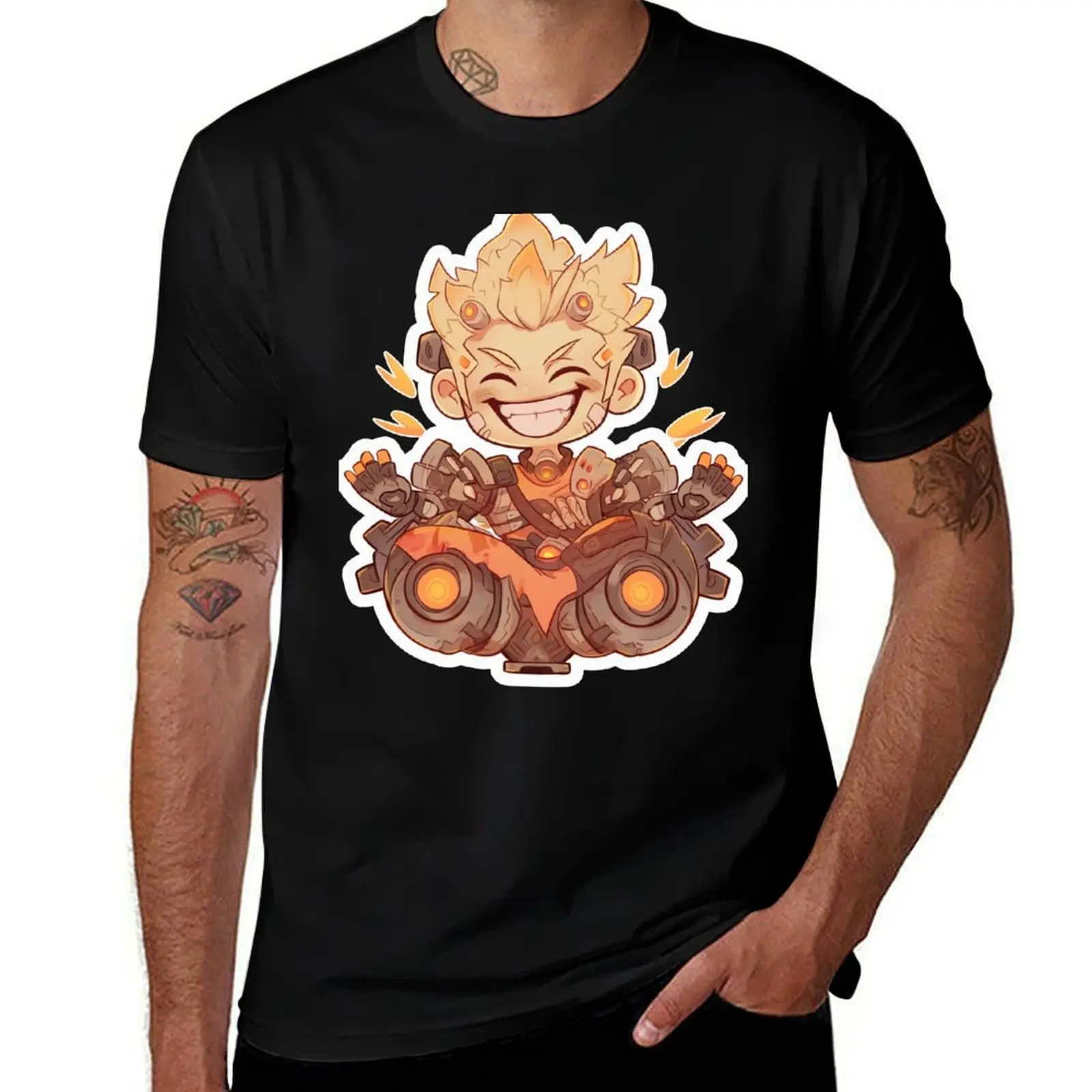 

Cute Junkrat T-Shirt t shirts designer t shirts for man pack white t shirts cotton 100% T-Shirt