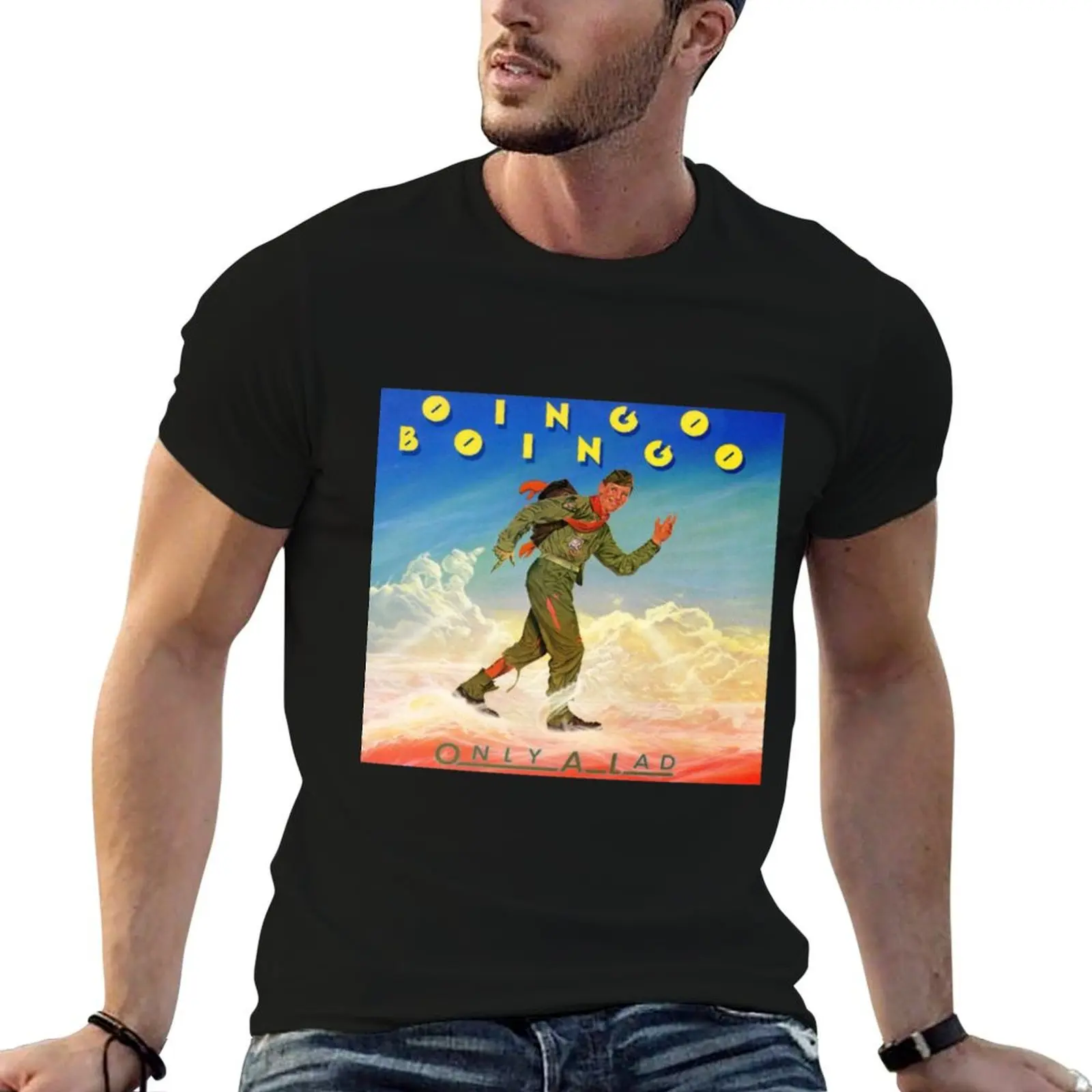 

Oingo Boingo Only A Lad Essential T-Shirt man t shirt designer men t shirt cotton 100% t shirt for man T-shirt