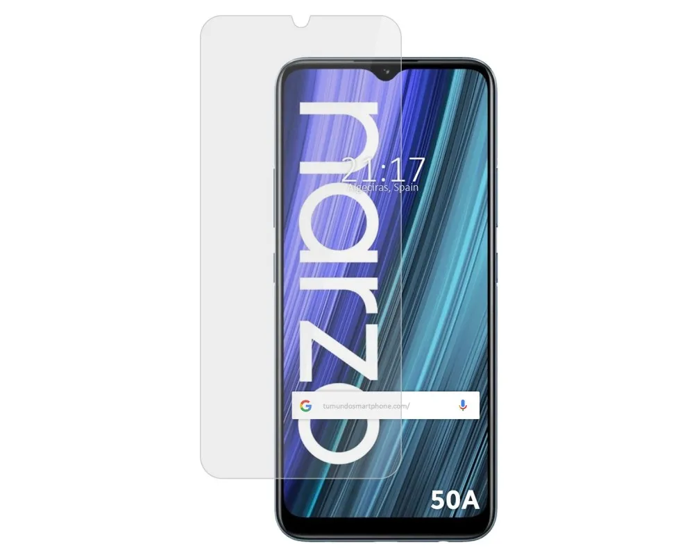 Narzo 50A tempered glass Realme Protector