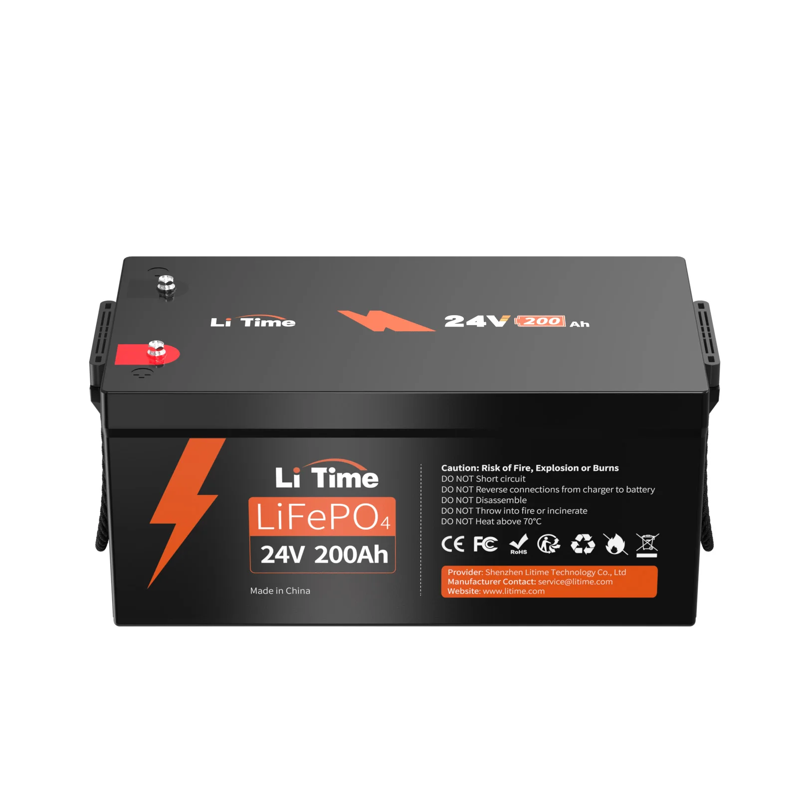 24V 200Ah Deep Cycle LiFePO4 Lithium Trolling Motor Battery US EU AU JP CA Stock