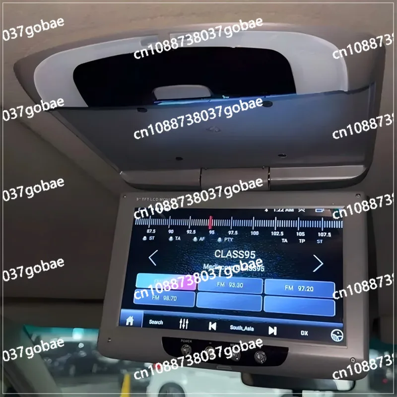 9-inch ultra-thin LCD HD ceiling DVD sun screen car display, car wide voltage reversing image display