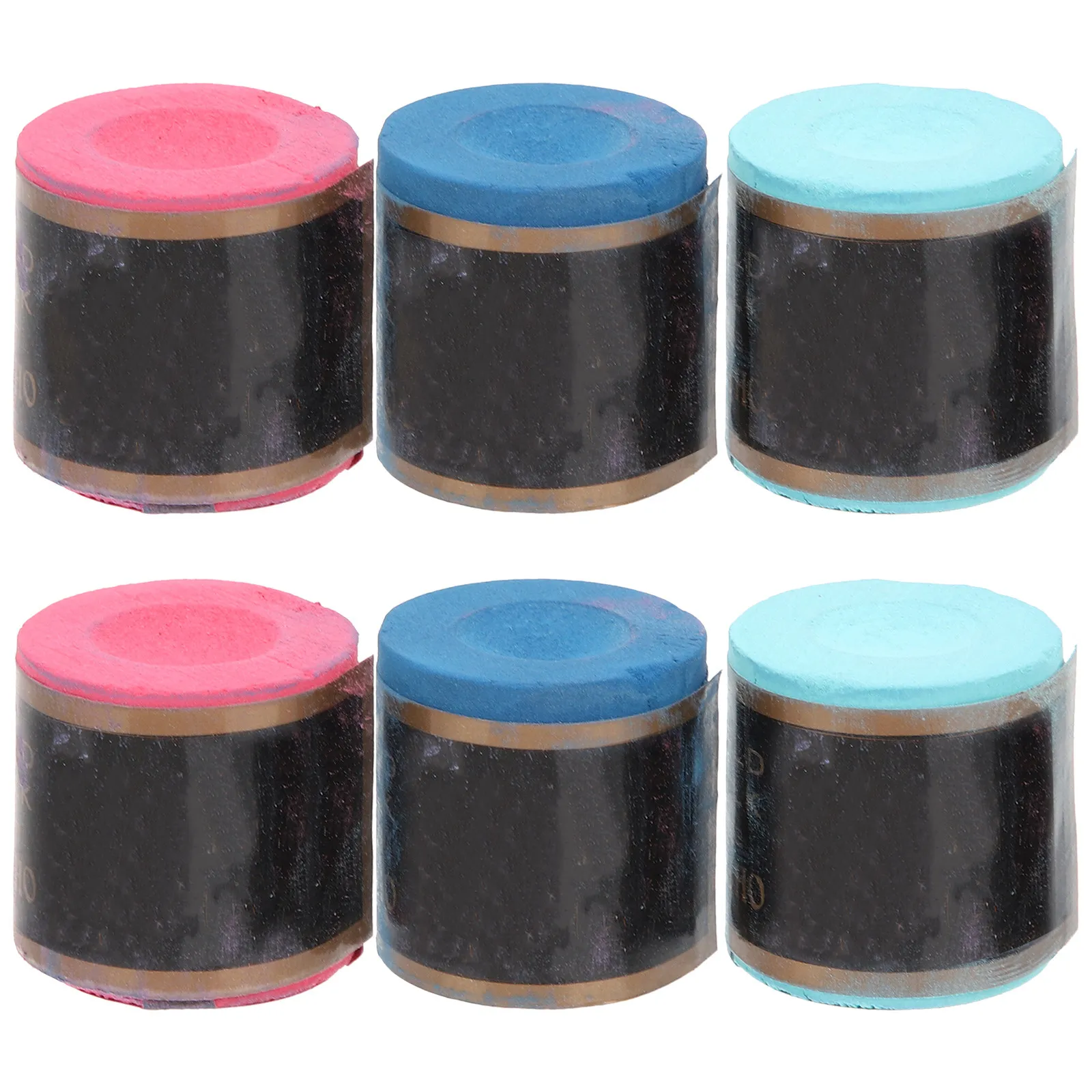 

Набор из 6 штук высококачественного мела для бильярда, мел для кия, мел с мелкой текстурой, портативный, для точного контроля удара, аксессуары для бильярдного стола