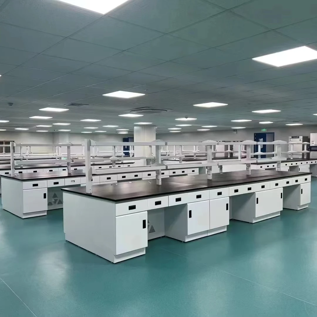 TOP Factory Custom Laboratory Equipment Table Chemistry Lab Bench With Sink Laboratory Furniture