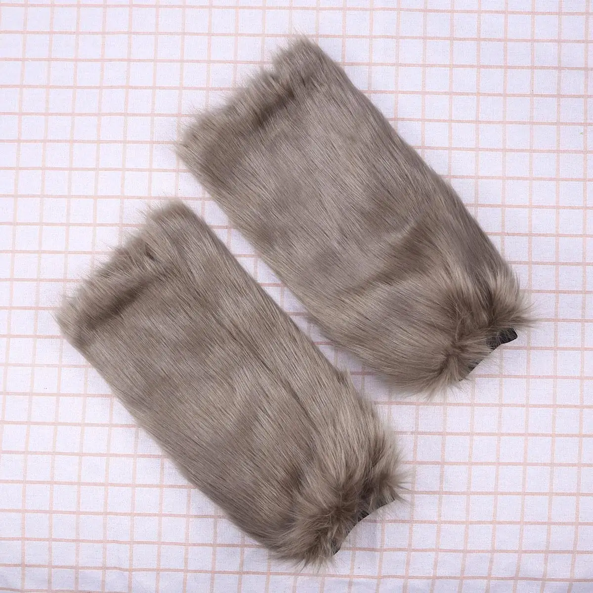 40 Heels for Women Faux Fur Leg Warmer Winter Plush Women's Boot Cuffs Cover