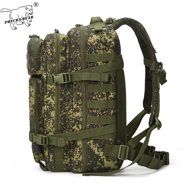 PHECDA BEAR 900D waterproof Russia FG EMR camouflage 45l outdoor camping tactical assault backpack