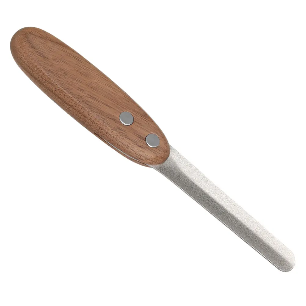 

Nail File Wooden Stainless Steel Wear Resistant Rust Proof Dog Puppy Nail Care Trim Tool Portable Pet Accessory Smooth
