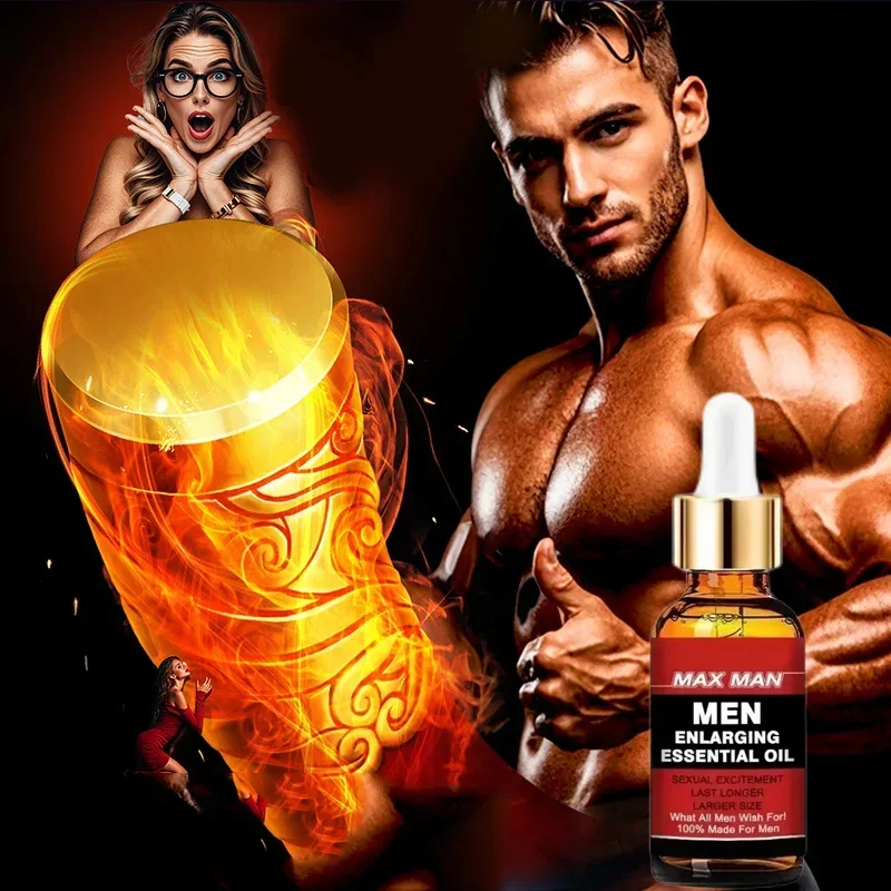 XXXL Male Relaxation Therapy Massage Oil