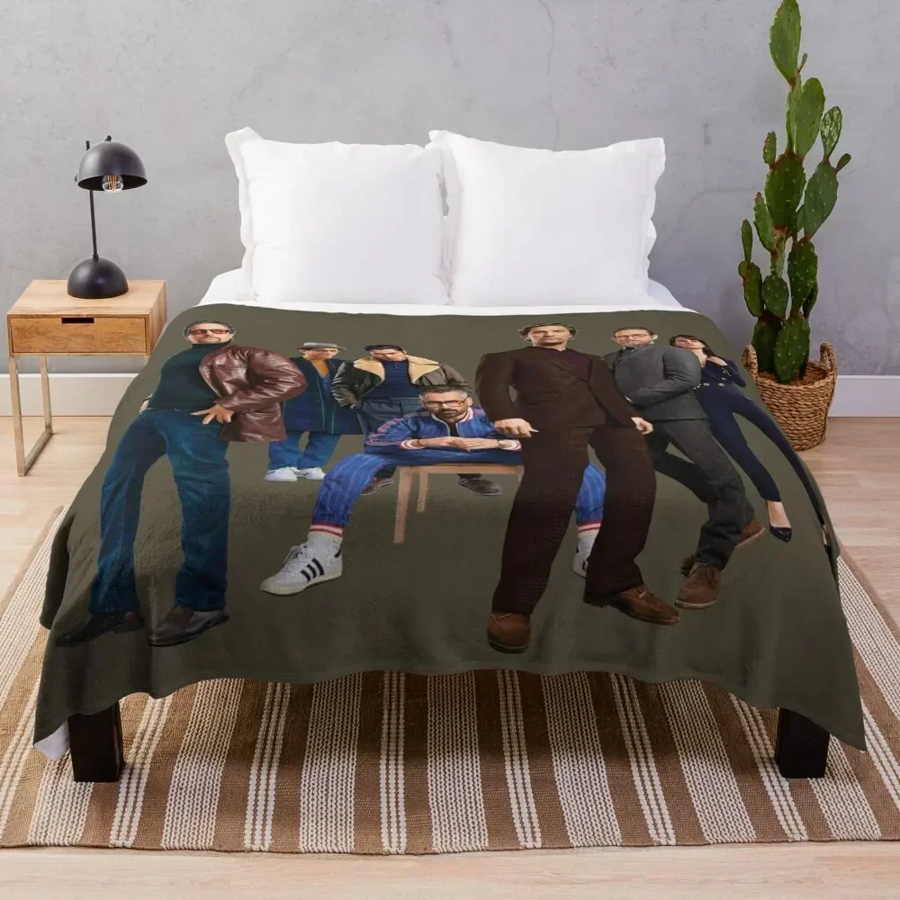 

The Gentlemen Throw Blanket Cozy Throw Blanket for Bed Sofa Chair