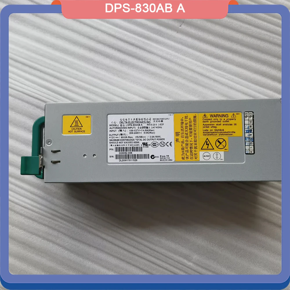 

Серверный блок питания 830 Вт D20852-005 DPS-830AB A
