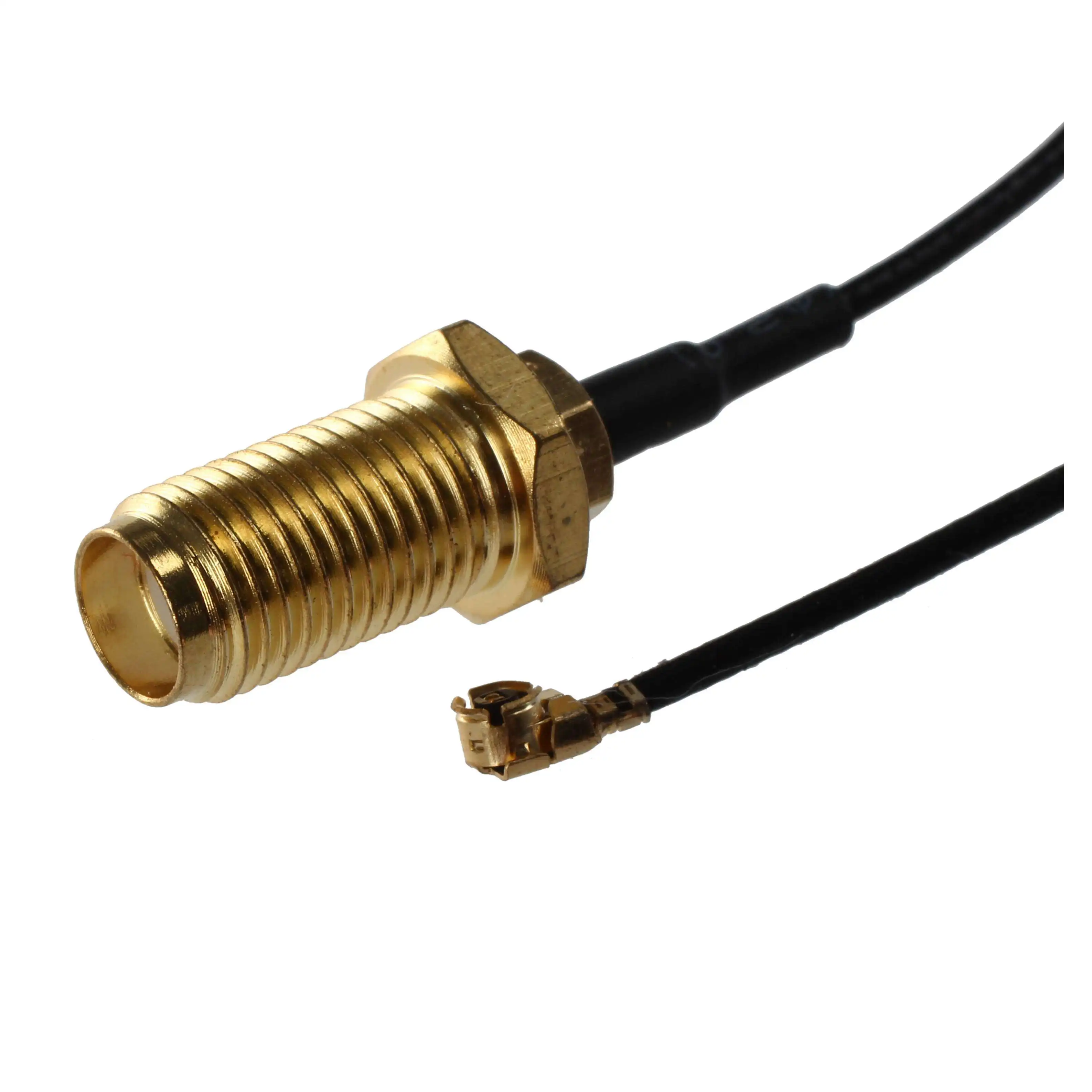 N09R 2 uds. Antenas WLAN Pigtail HIROSE u.fl SMA Box cable adaptador IPEX RSMA 20cm