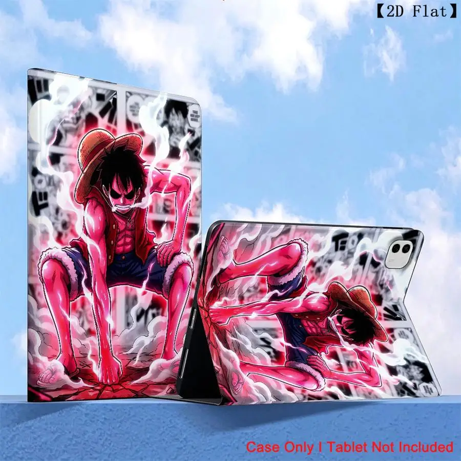 Japan Cool L-Luffys Comics with Pencil Slot Case for Honor Pad GT X9A V6 V7 V9 X10 GT2 X9B Max V8 X8 Pro MagicPad 2 3 9 10 20