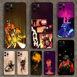 Team F-Fortress 2 Game Phone Case For Apple iPhone 15,14,13,12,11,Pro,X,XS,Max,XR,Plus,Mini Soft Black Cover