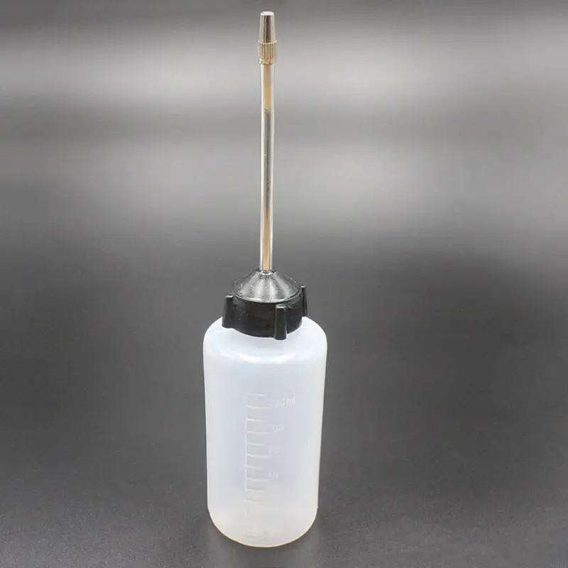 900B 120ML Iron for Head Plastic Empty Sewing Machine Oiler Can Filling Bottle C