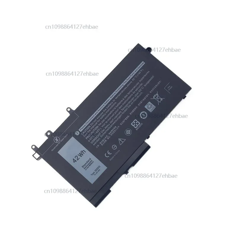 Batería 3DDDG para Dell Latitude E5280 E5288 E5480 E5590 Precision M3520 M3530