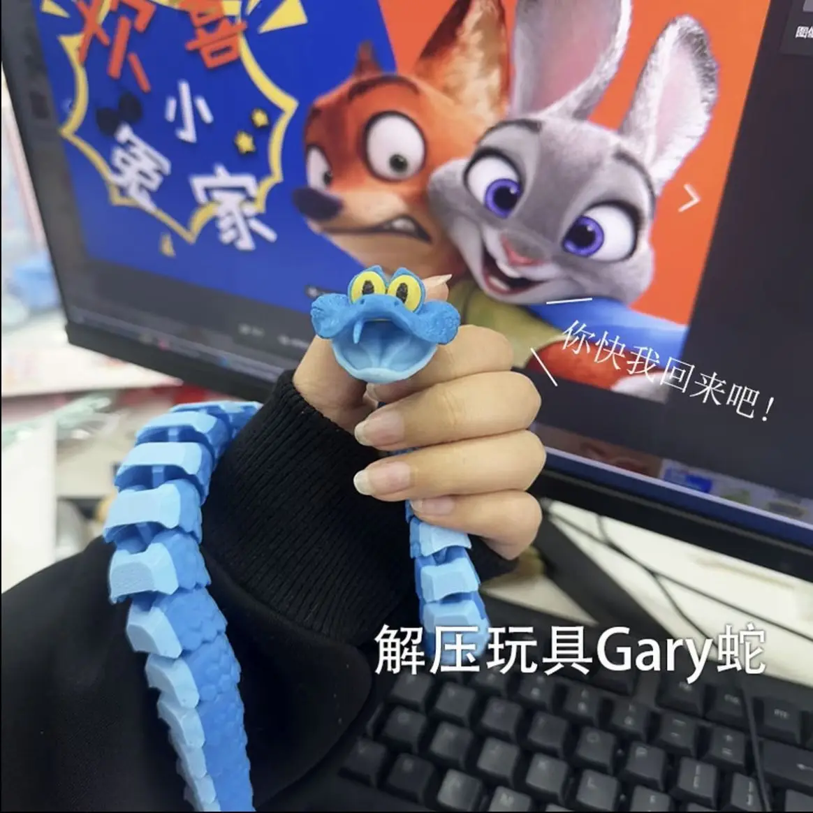 ฟิกเกอร์การ์ตูนซูโทเปีย 2 แกรี่ พิมพ์ 3 มิติ ของเล่นคลาสสิกจากดิสนีย์ น่ารัก ขยับข้อต่อได้ ของเล่นคลายเครียด ของตกแต่งโต๊ะทำงาน ของขวัญ