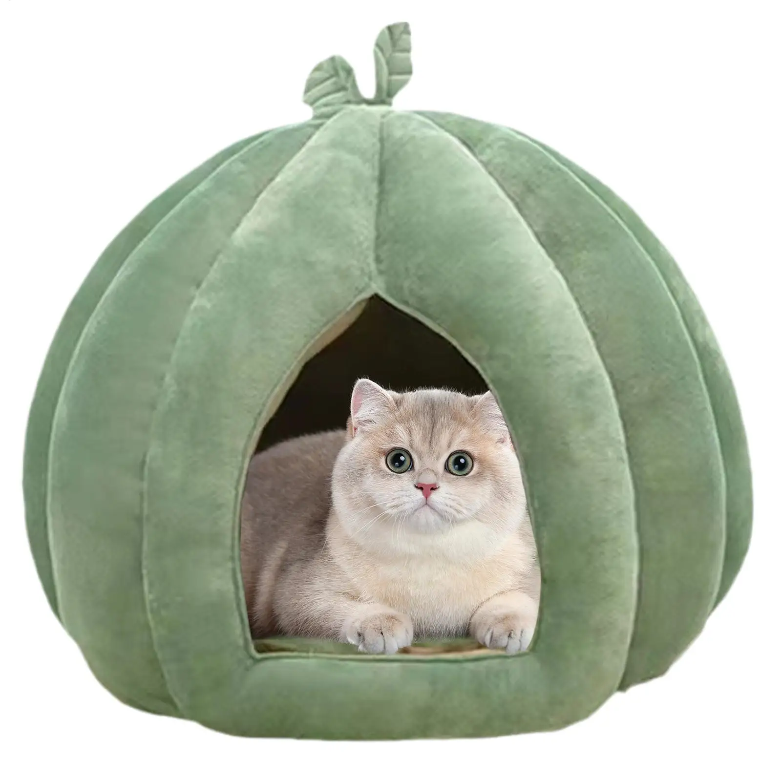 Thumbnail 4 - #18 Enclosed Cat Cave Beds List of Top Picks