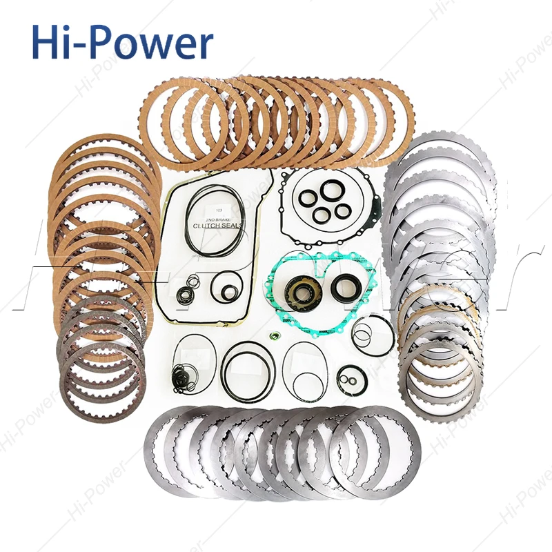 

8HP55 8HP-55 Automatic Transmission Master Seal Kit Friction Steel Plate For Audi A6 A7 A8 Q5 ZF8HP55 Gearbox Friction Steel Kit