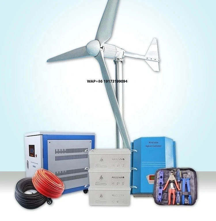 CE Poland Spain Hot Sell Free Noise Horizon Vertical 48V 5KW Home Use Generador Eolico 24v 3KW 2Kw 1KW Small Wind Turbine