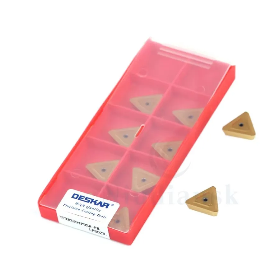 

DESKAR Numerical Control Triangle Fast Forward To Milling Insert TPXR2204PDSR-FM LF6028 Professional Processing Of Steel Parts