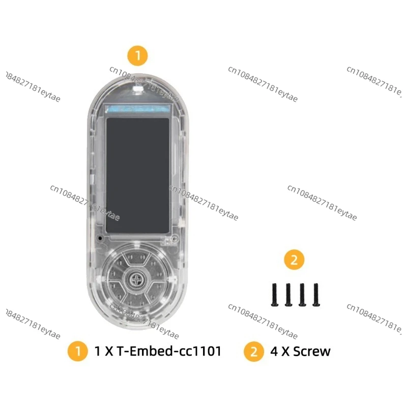 T-Embed CC1101 ESP32-S3 개발 보드 저전력 Sub-1 GHz RF 트랜시버 PN532 NRF24L01 NFC RFID I2C 모듈 1300mAh