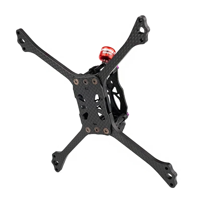 BCROW V6 2025 إصدار 5 بوصة طائرة بدون طيار FPV إطار صحيح X العمارة و 2020 جبل برو سباق إطار من ألياف الكربون نسخة خفيفة للغاية #4