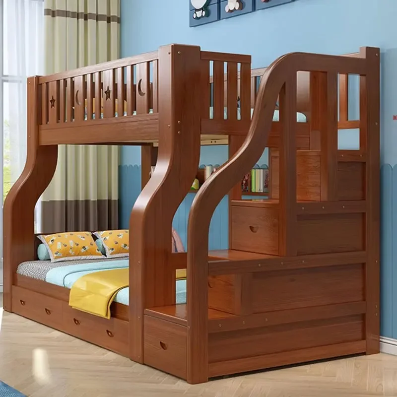 

Royal Luxury Kids Double Bed Modern High End Girl Modern Double Bed Boys Sleeping Letti Matrimoniali Furniture For Bedroom