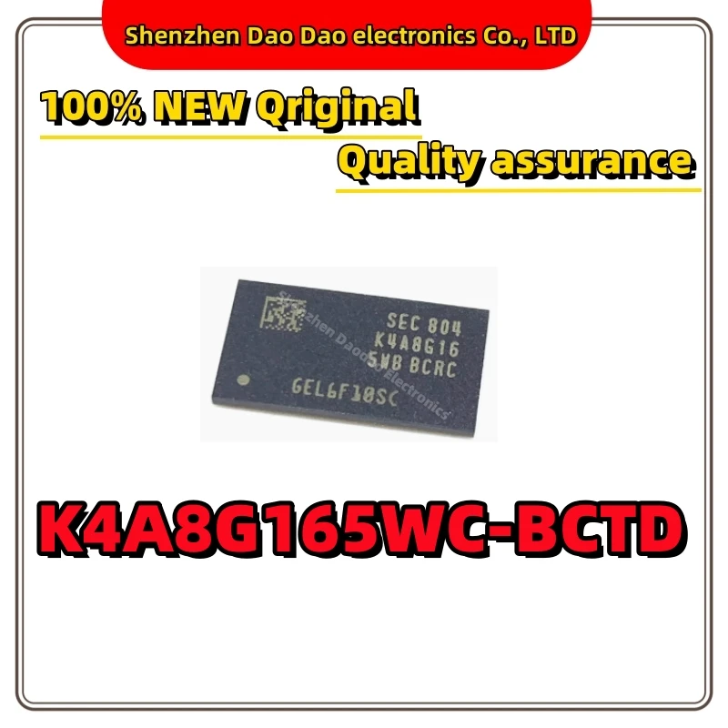 

K4A8G165WC-BCTD K4A8G165WC BGA96 Flash memory chip New original