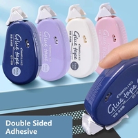 6M Dot Glue Double-Sided Adhesive Tape, High Adhesion & No Residue, Portable Roller Design for Journal DIY, Scrapbooking & Craft