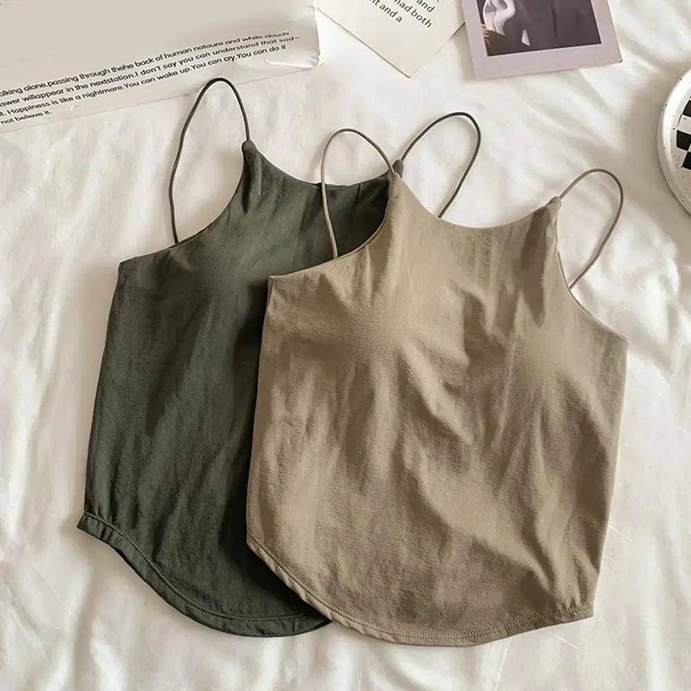 Copo fixo feminino estilingue roupa interior de uma peça respirável sutiã de fundo interno seção fina design reunido sem anel de aço