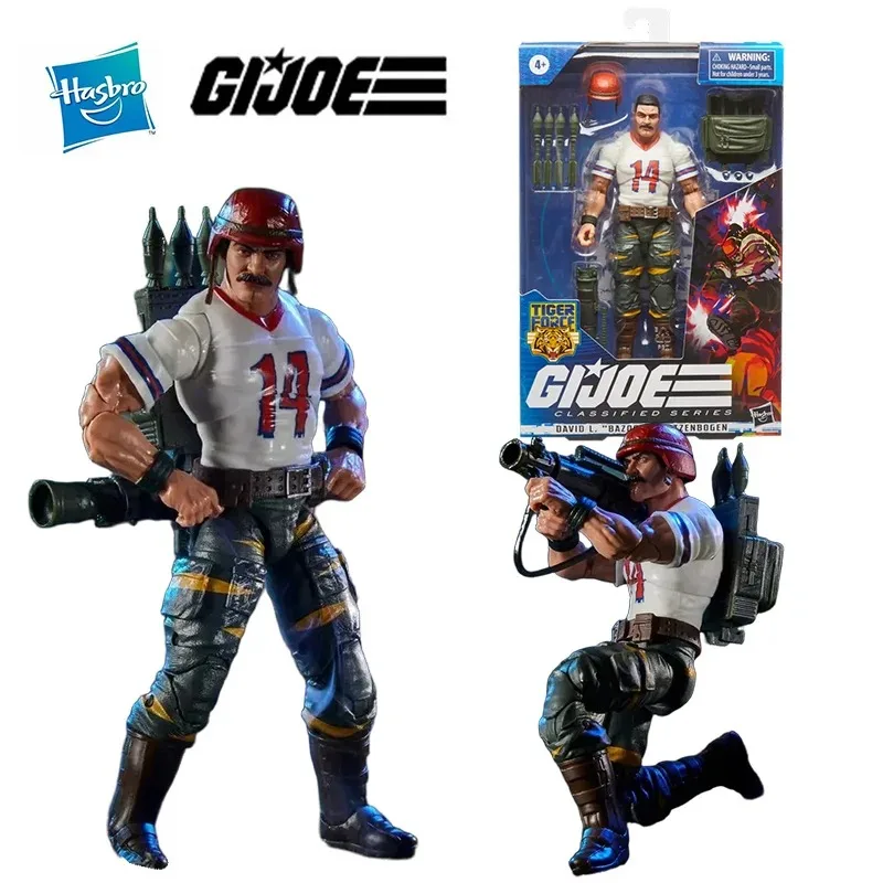 

Новая оригинальная классифицированная серия Hasbro G.I.JOE Tiger Force David L. «Базука» Katzenbogen, модель игрушки, подарочная коллекция