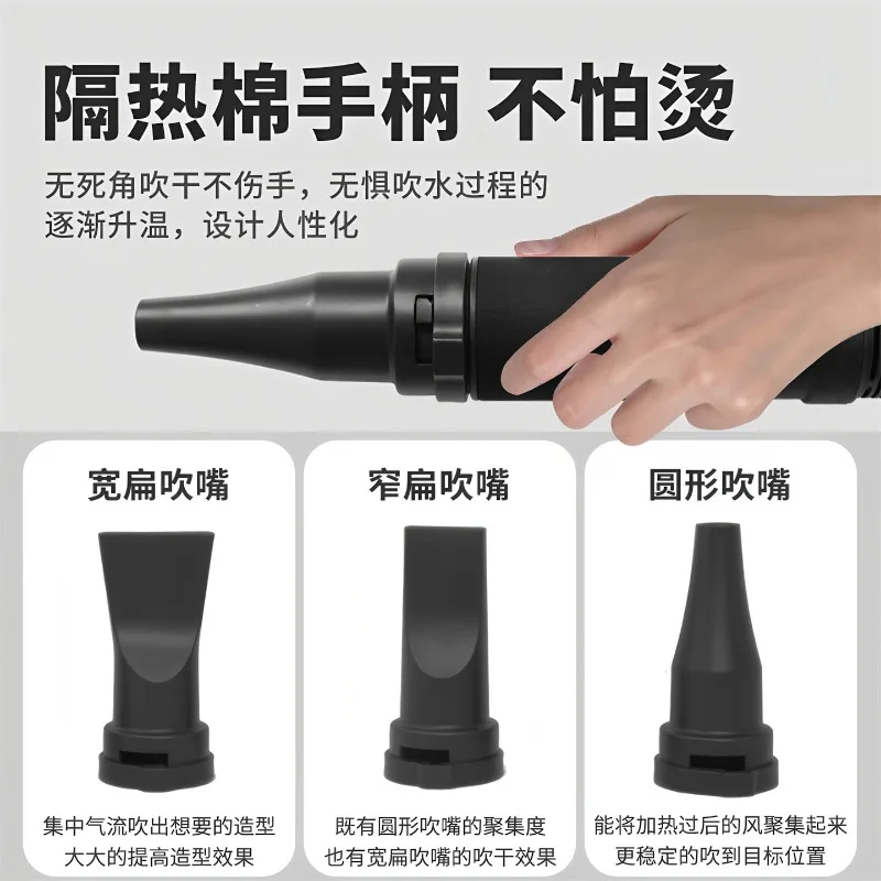 Professional Pet Salon Water Blower Dual‑Motor High‑Power Low‑Noise Force Dryer For Large Dog Grooming Drying 3000W