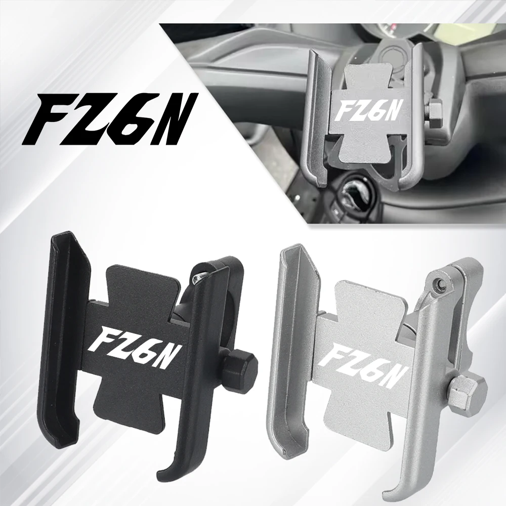 

For YAMAHA FZ6N FZ-6N FZ 6N 1998-2010 2009 2008 2007 2006 Motorcycle Accessories Handlebar Mobile Phone Holder GPS Stand Bracket