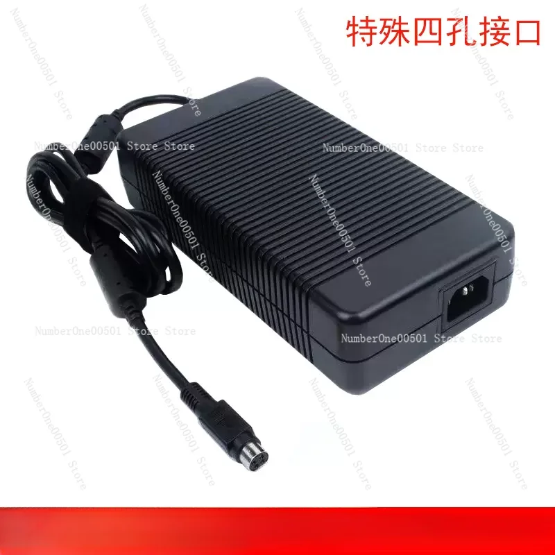 Adapted to Shenzhou MSI Blue Sky 330W Notebook 19.5V16.9A Power Adapter ADP-330 Four-hole Charging Cable