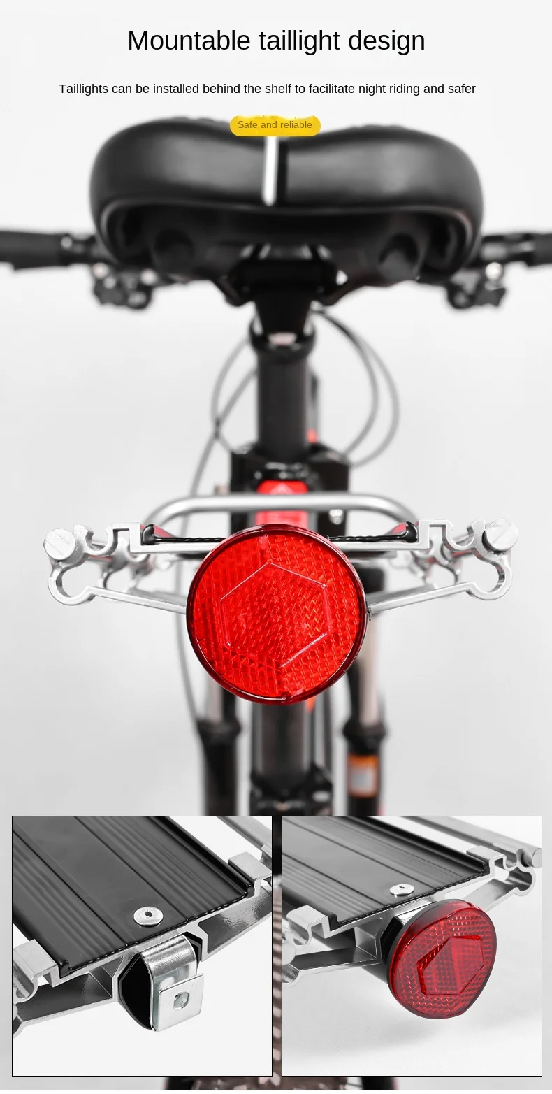 Quick Release Fahrradträger Gepäckträger Quick Release Einstellbare Legierung Fahrrad Gepäckträger Outdoor Radfahren Ausrüstung – Detail 8