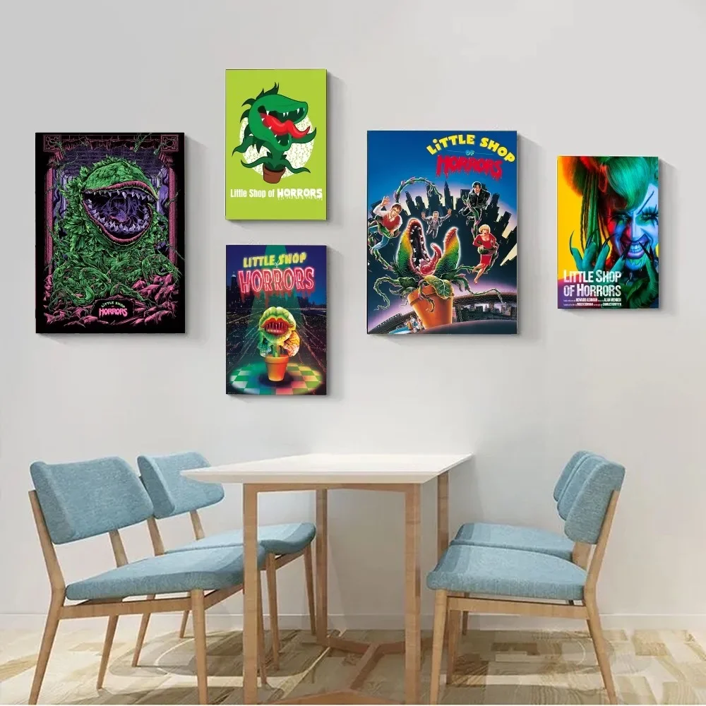 Little Shop of Horrors Poster No Framed Poster Kraft Club Bar Paper Vintage Poster Wall Art Painting Bedroom Study Stickers