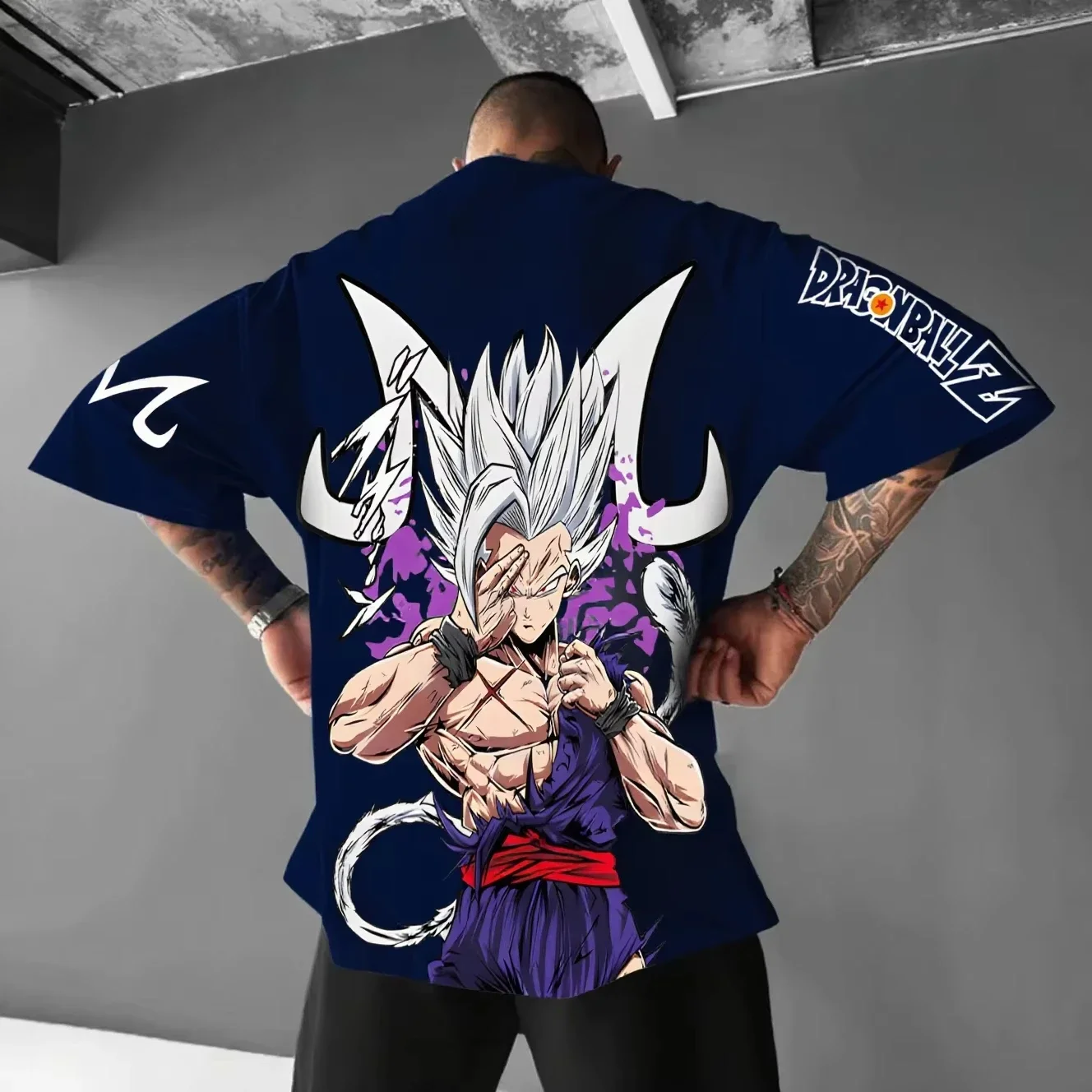 2026 Sommer Dragon Ball Gohan Beast T-Shirt Kinder Oberteile Anime Figuren Son Goku Super Saiyan T-Shirt Jungen Kinder Kurzarm