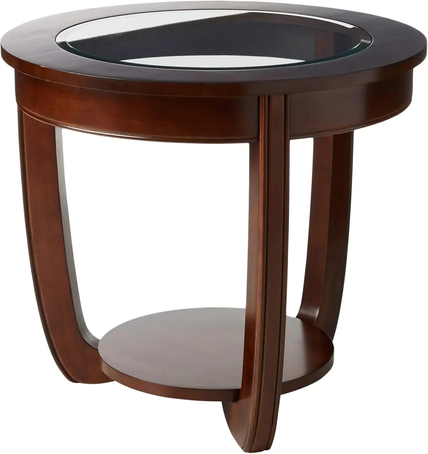 Byrnee End Table, Dark Cherry