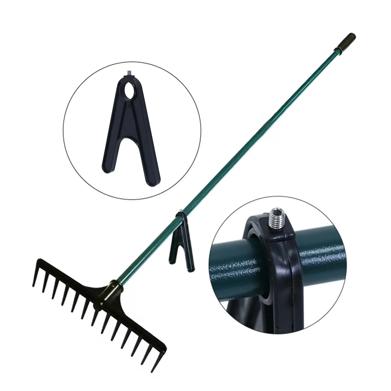 

Golf Sand Rake Stand Gift Rake Portable Lightweight Golf Club Equipment