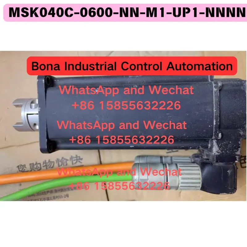 

Used MSK040C-0600-NN-M1-UP1-NNNN electrical machinery Functional test OK Quick delivery