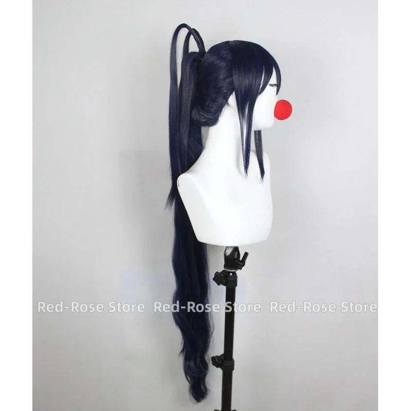 

qa156Anime Himejima Akeno Wig Halloween Cosplay Costume Accessory Heat Resistant Synthetic Hair