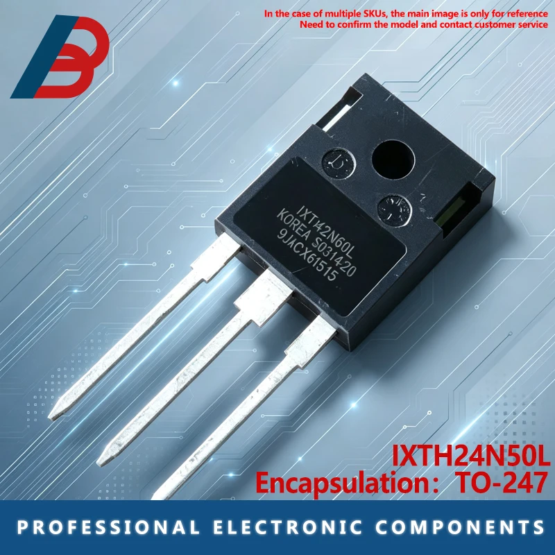 5PCS IXTH24N50L High-Power Field-Effect Transistor 24A 500V 300mΩ TO-247