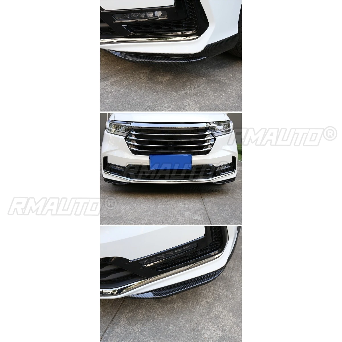 For Honda Odyssey 2022-2026 Car Bumper Splitter Diffuser Spoiler Body Kit Bumper Protector Corner Trim Accessories Tunning Part - view 4