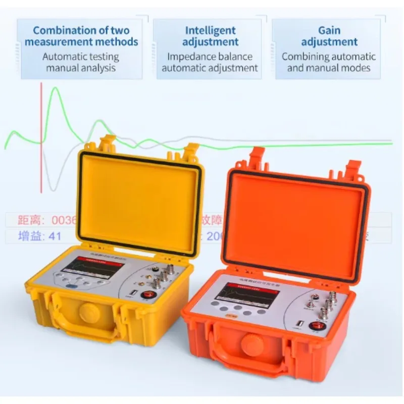 Picture 4: Cable Fault Locator TDR Underground Wire Tester for Break Short Distance High Voltage Power Line Detection