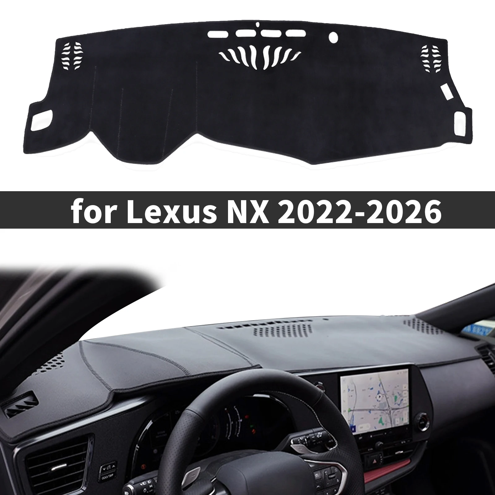 

fit for Lexus NX 350h 450 AZ20 2022-2026 Car Dashmat Dashboard Cover Pad Protective Carpet DashMat Sunshade Accessories