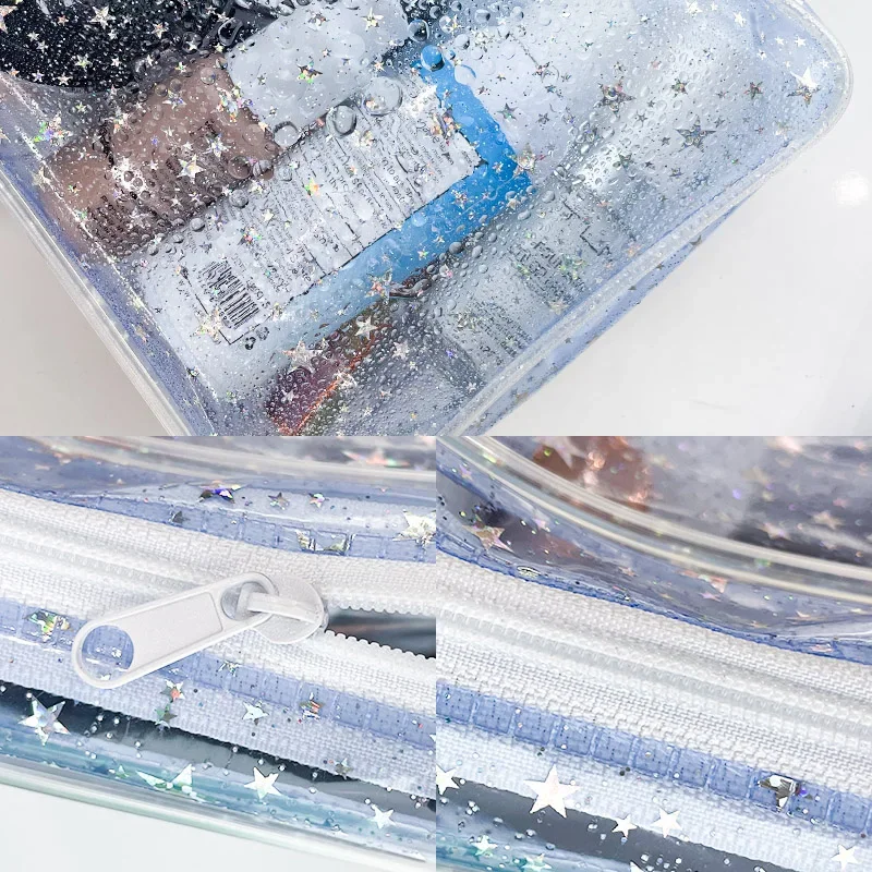 Portable Travel Wash Bag Female Transparent Waterproof Makeup Storage Pouch Large Capacity Cosmetic Organizer Beauty Women Case