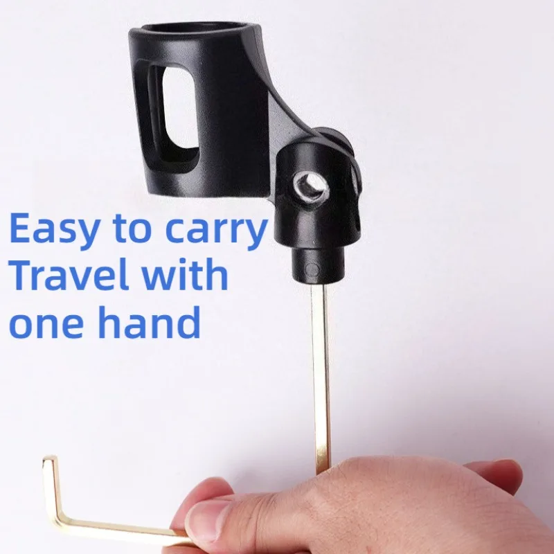 حامل ميكروفون الساكسفون المعدني عالي الجودة مقاوم للخدش، حامل ميكروفون محمول ثابت، ملحقات الآلات الموسيقية